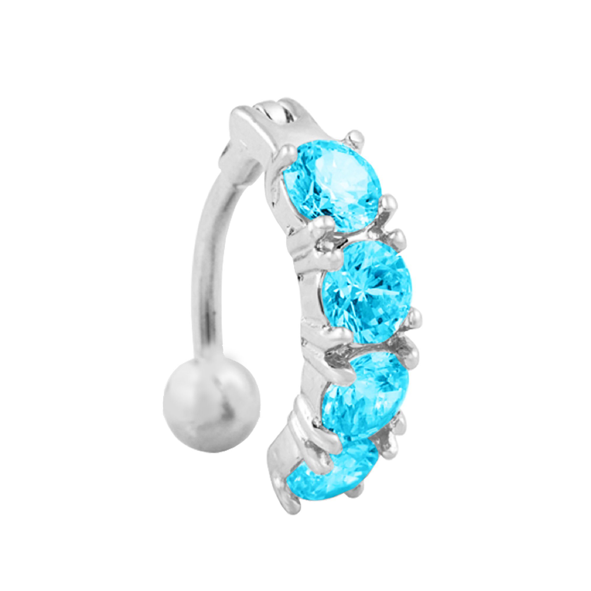 Taffstyle Bauchnabelpiercing Bauchnabel Piercing Chirurgenstahl 4 günstig online kaufen