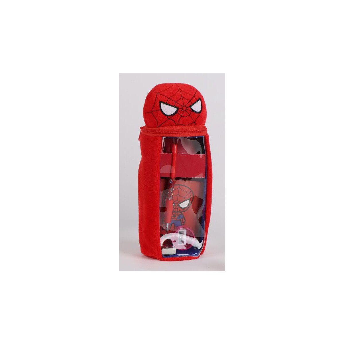 Spiderman Federmäppchen Spider-Man Red Plüsch Federmäppchen gefüllt