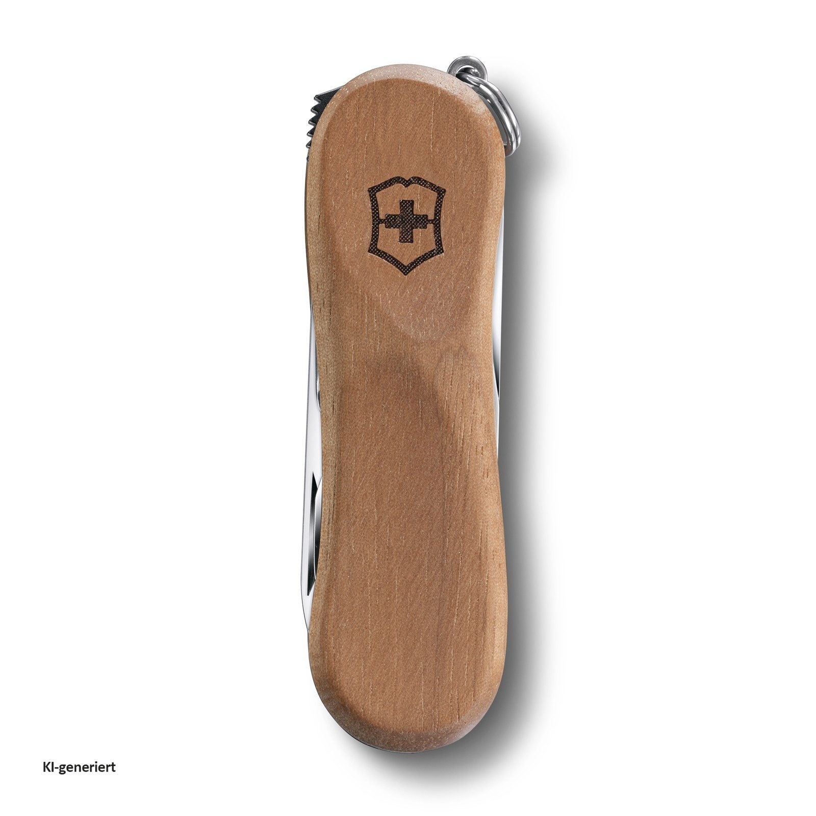 Victorinox Multi-Tool Taschenmesser mit Nagelklipser Nail Clip Wood 580, Stück, 1-tlg., 1 Taschenmesser, Multitool 6 Funktionen