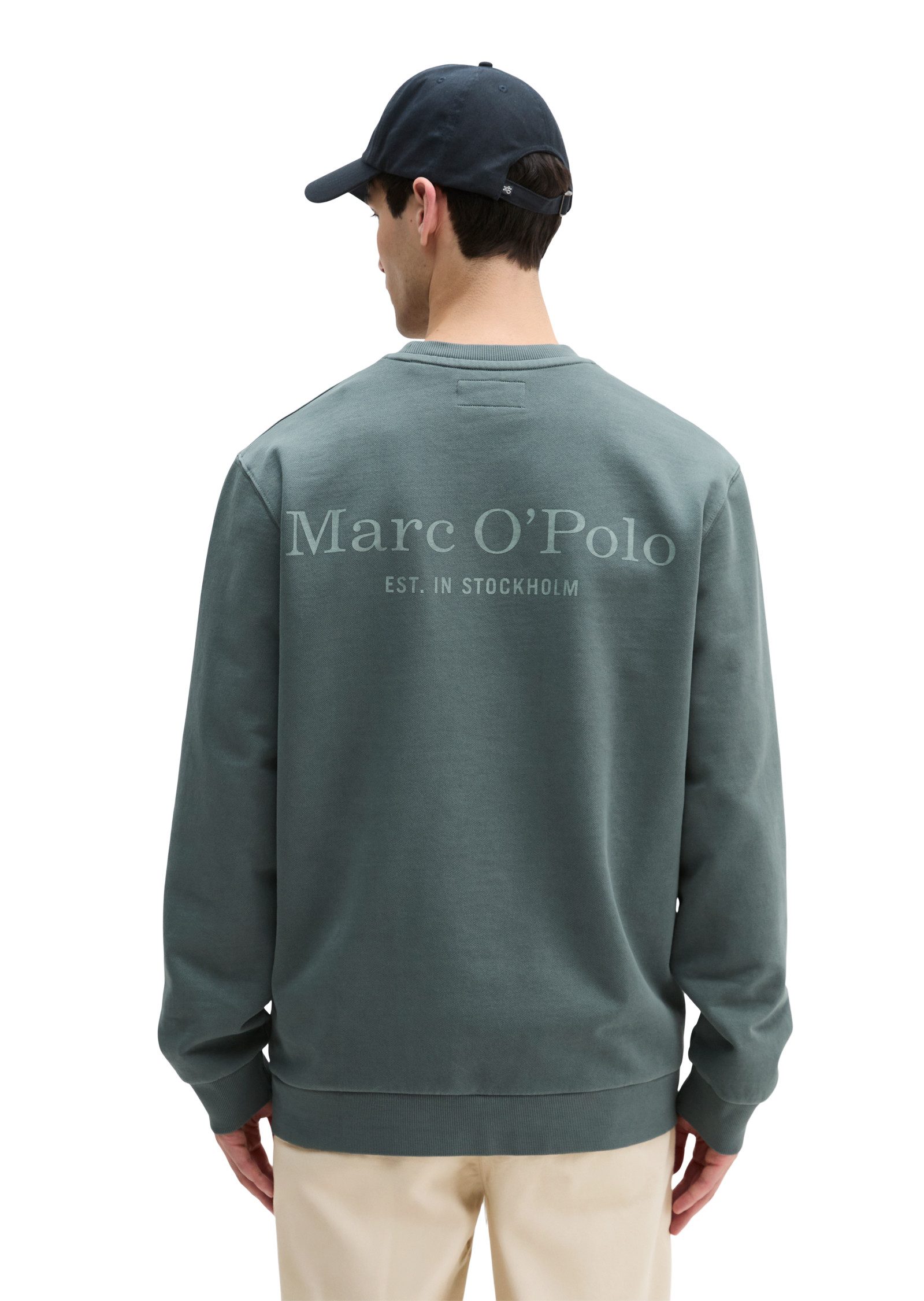 Marc O'Polo Sweatshirt regular fit mit Logoprint auf der Rückseite günstig online kaufen