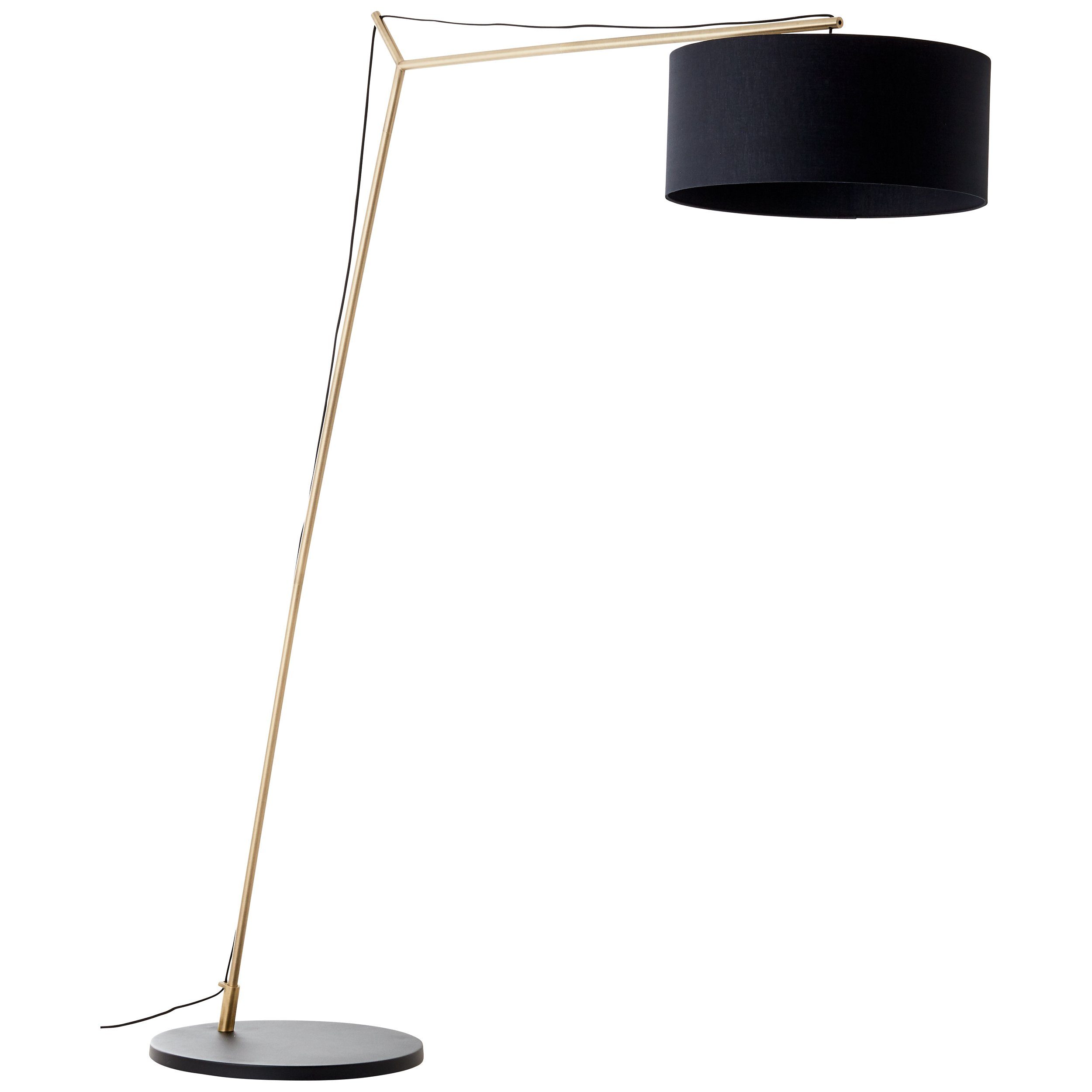 Lightbox Stehlampe, max. ohne Leuchtmittel, Metall/Textil E27, 10 Schalter, Bogenstehlampe, Höhe, m 1,93 W