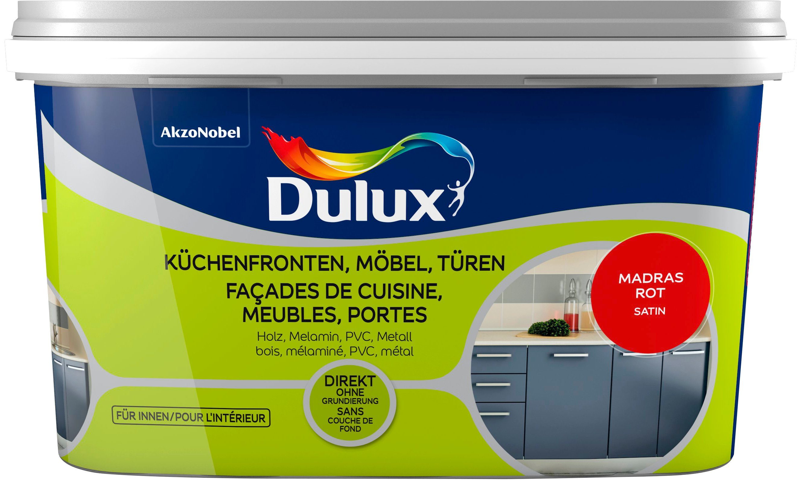 Up, Fresh und rot, Holzlack Dulux Küchen, Möbel 2 madras für Türen, l