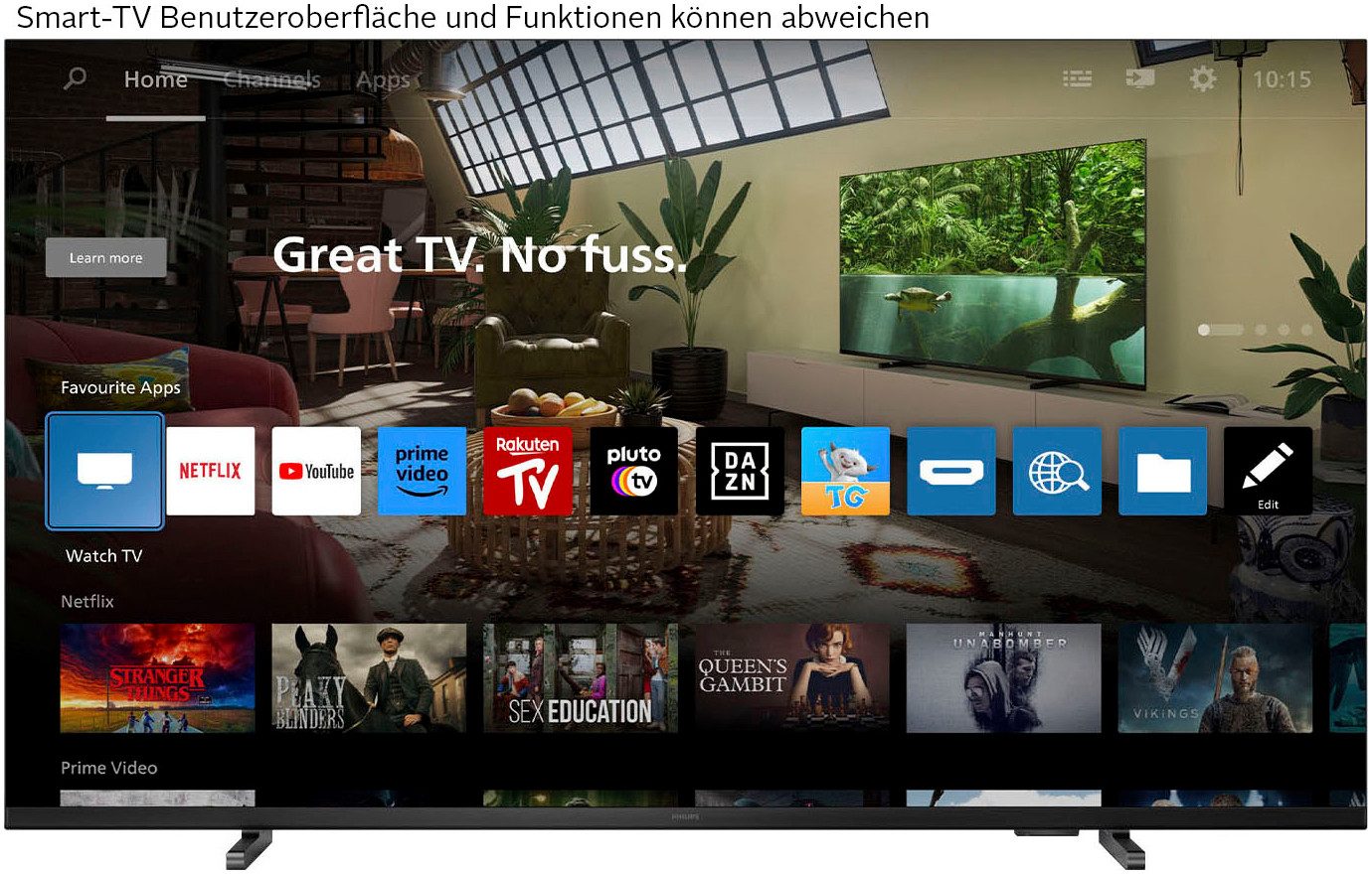 Philips 50PUS7609/12 LED-Fernseher (126 cm/50 Zoll, schwarz ! RABATT: 32.68%