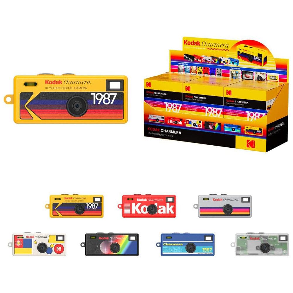Kodak Kodak Charmera Schlüsselanhänger Digitalkamera Blindbox Vollformat-Digitalkamera (Mini-Digitalkamera als Schlüsselanhänger – Blindbox Edition)