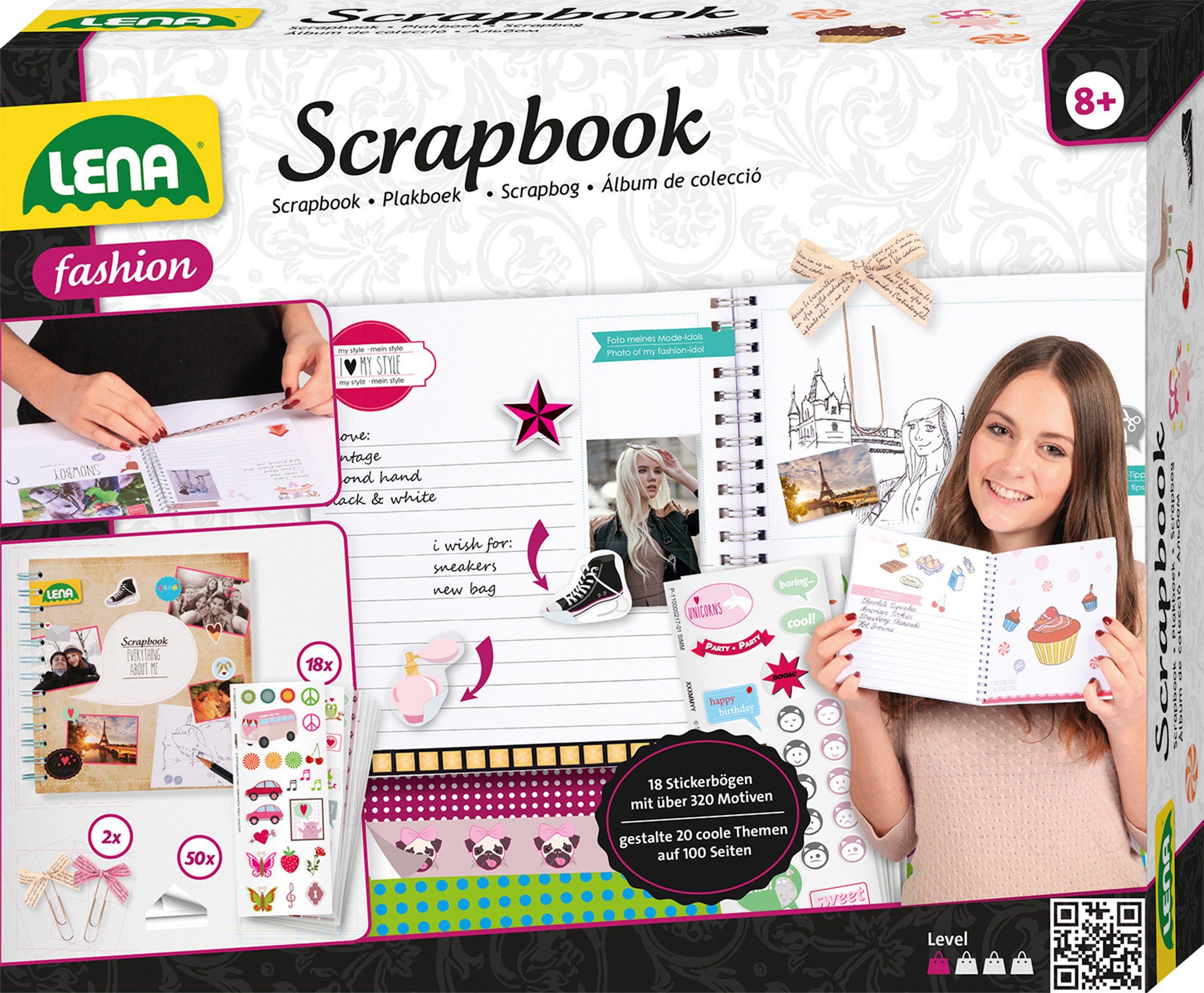 Lena® klein Scrapbook, Kreativset