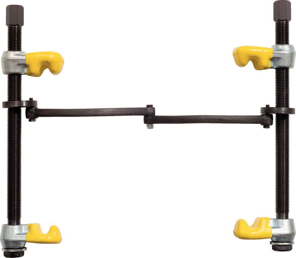 KS Tools Gabel- und Ringschlüssel Federspanner mit Sicherheitsbügel, kunststoffbeschichteten Haken, 240