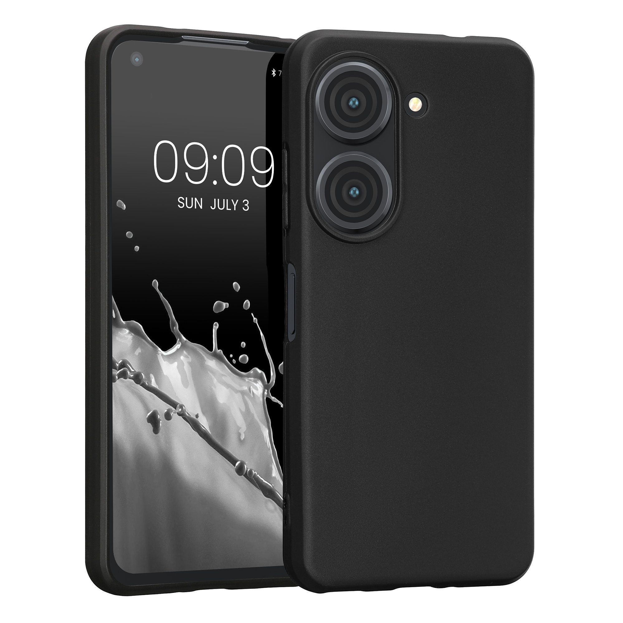 kwmobile Handyhülle Hülle für ASUS Zenfone 10 / Zenfone 9, Hülle Silikon - Soft Handyhülle - Handy Case Cover