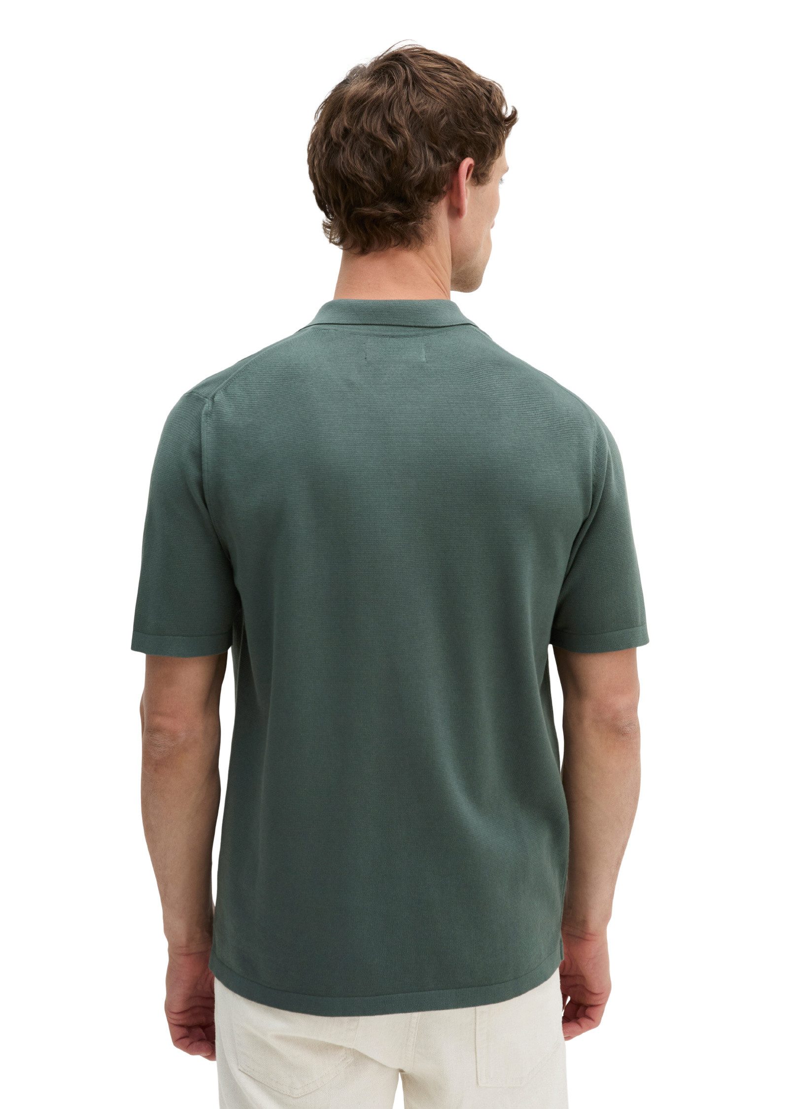 Marc O'Polo Poloshirt aus reiner Bio-Baumwolle