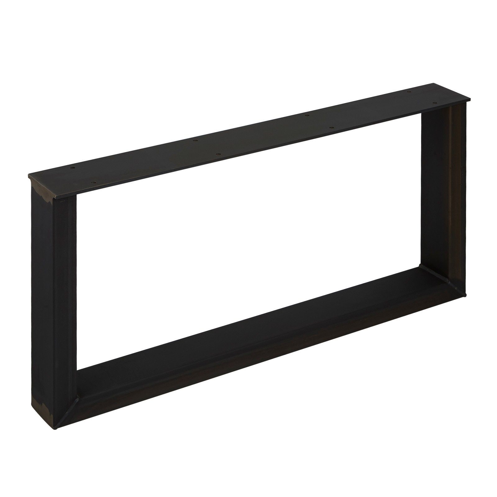 SO-TECH® Tischgestell TAB Stahl Used Look Profil 80 x 40 mm Tischbein (1-St), bis Höhe: 720 mm und Tiefe: 800 mm Industriedesign