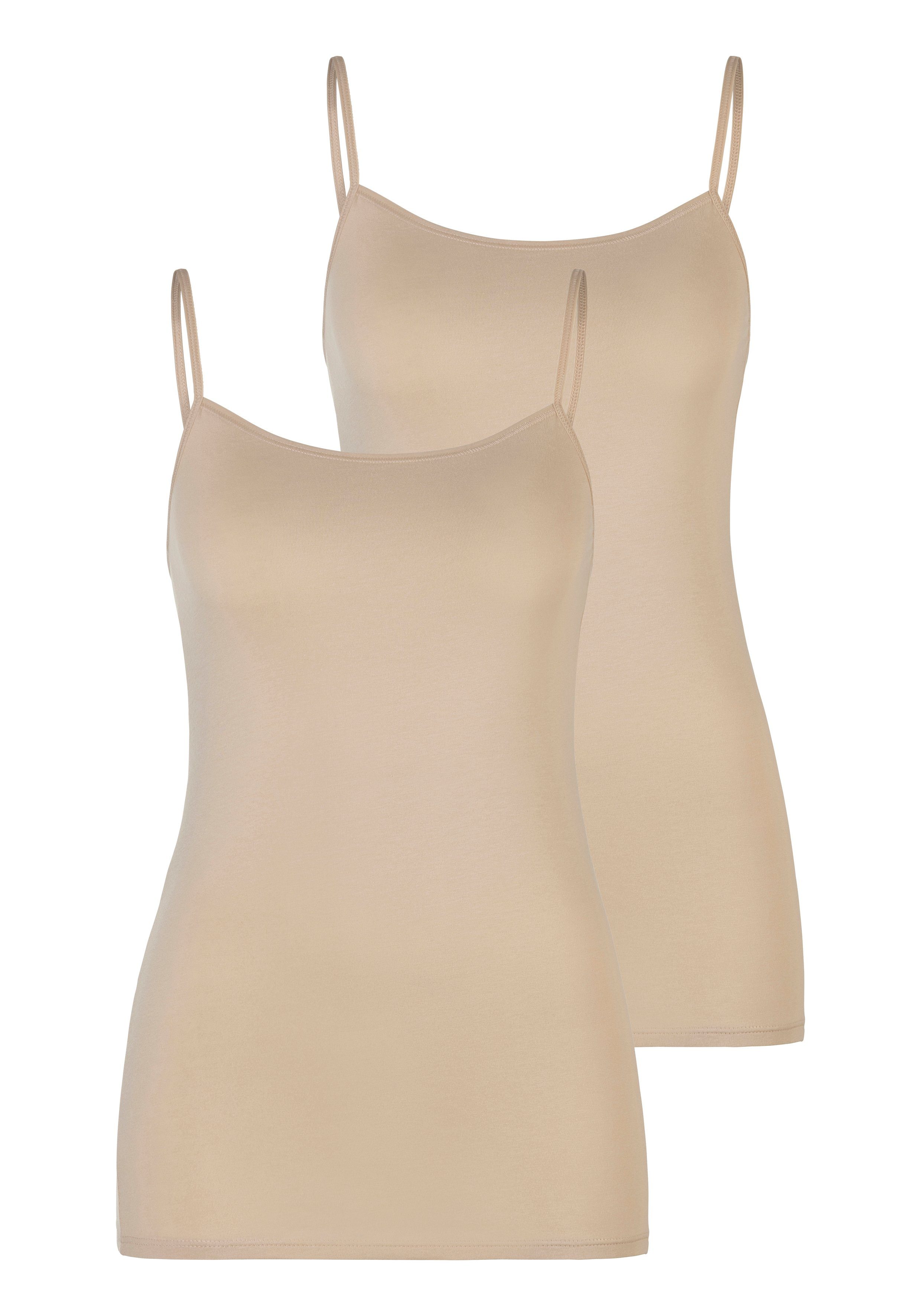 Schiesser Unterhemd Fine Rib (2er-Pack) mit süßem Muster
