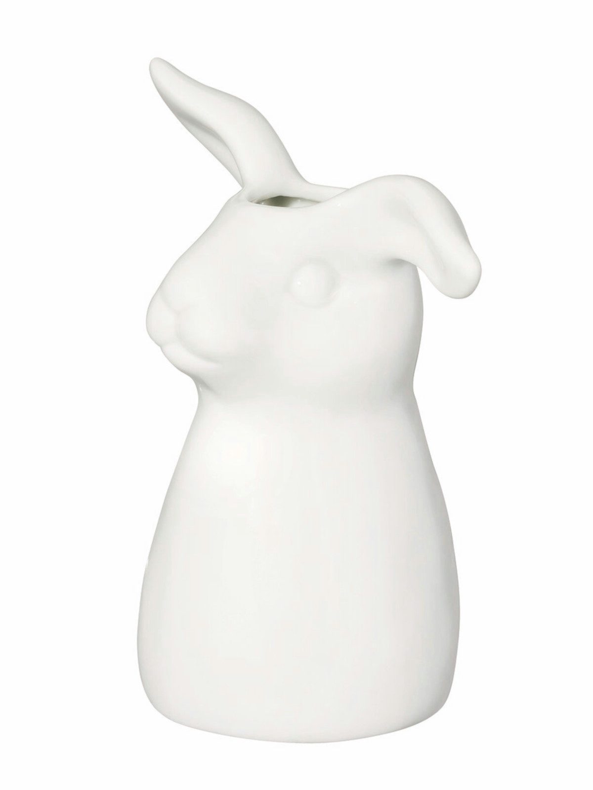 HUTSCHREUTHER Dekovase Frühlingsgrüsse Blumenwiese Hasen-Vase 11cm (Vasen)
