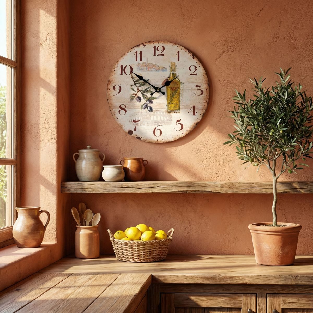 Ambiente Haus Wanduhr Wanduhr - Istria - 28 cm