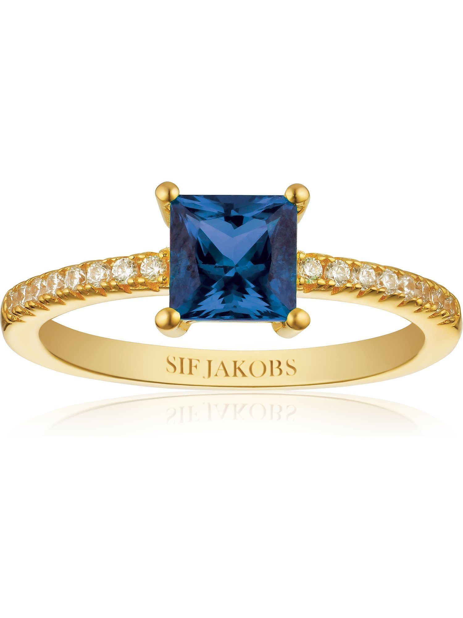 Sif Jakobs Jewellery Silberring blau, gold