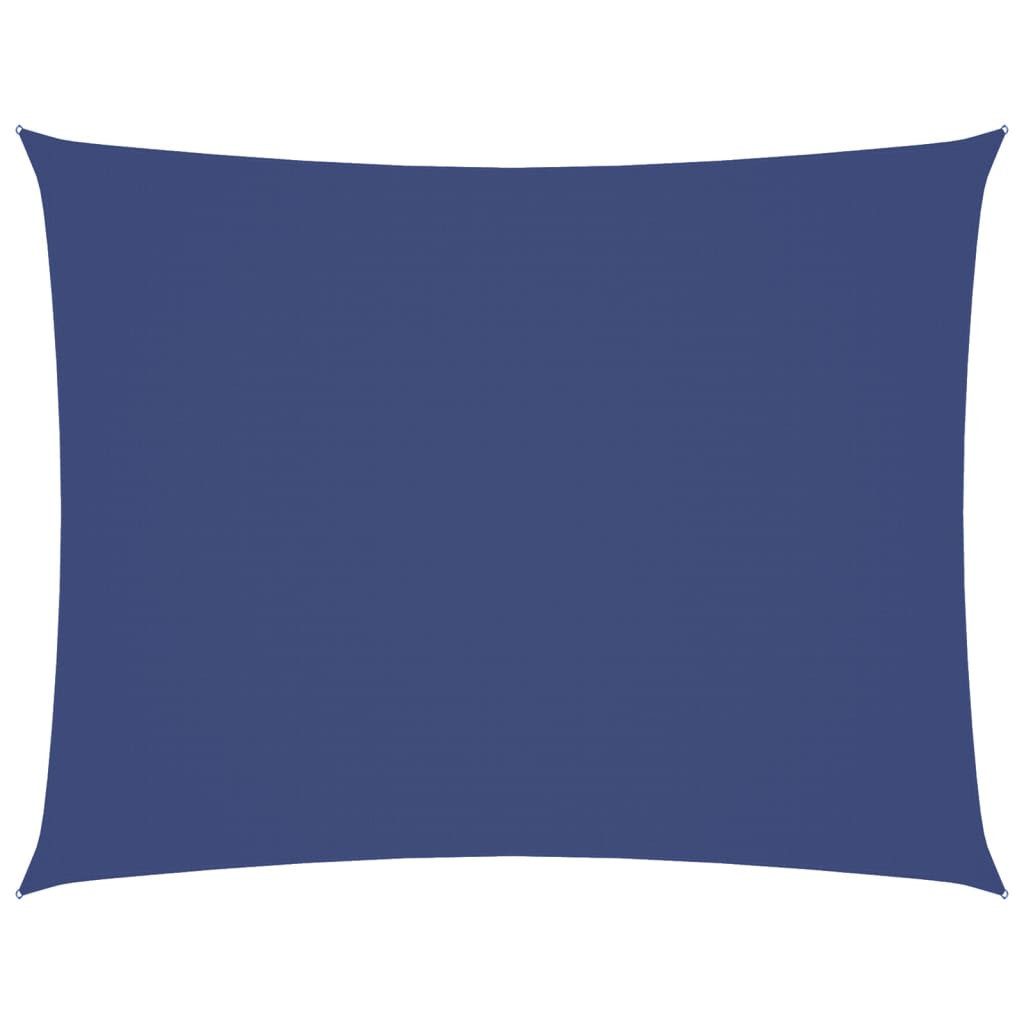 Sonnensegel Sonnensegel Oxford-Gewebe Rechteckig 4x5 m Blau