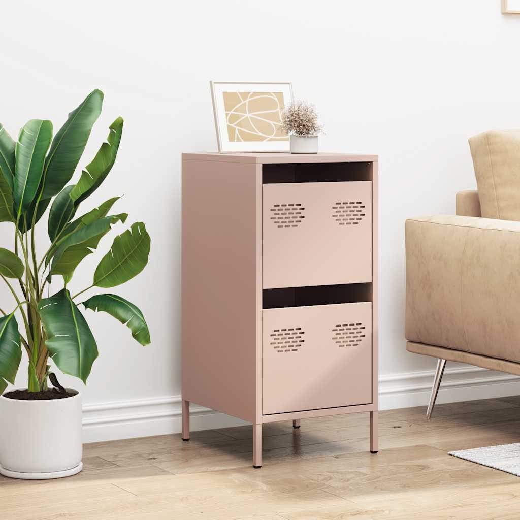 vidaXL Sideboard Sideboard Rosa 35x39x73,5 cm günstig online kaufen