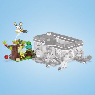Mattel® Konstruktionsspielsteine MEGA Pokémon Emolgas und Bisasams bezaubernde Wälder