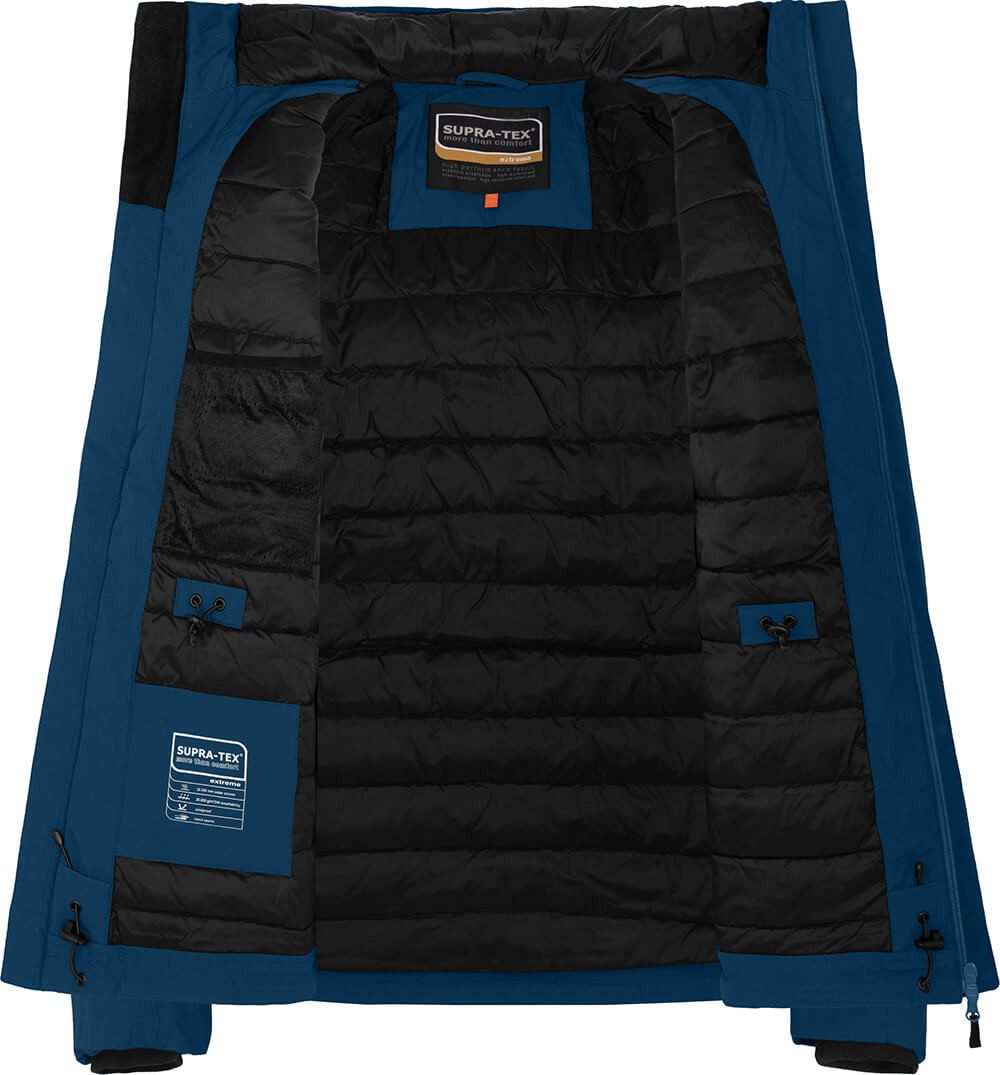 Bergson Winterjacke JUKKA Herren Winter-Parka, warm wattiert, wasserdicht, atmungsaktiv, Normal