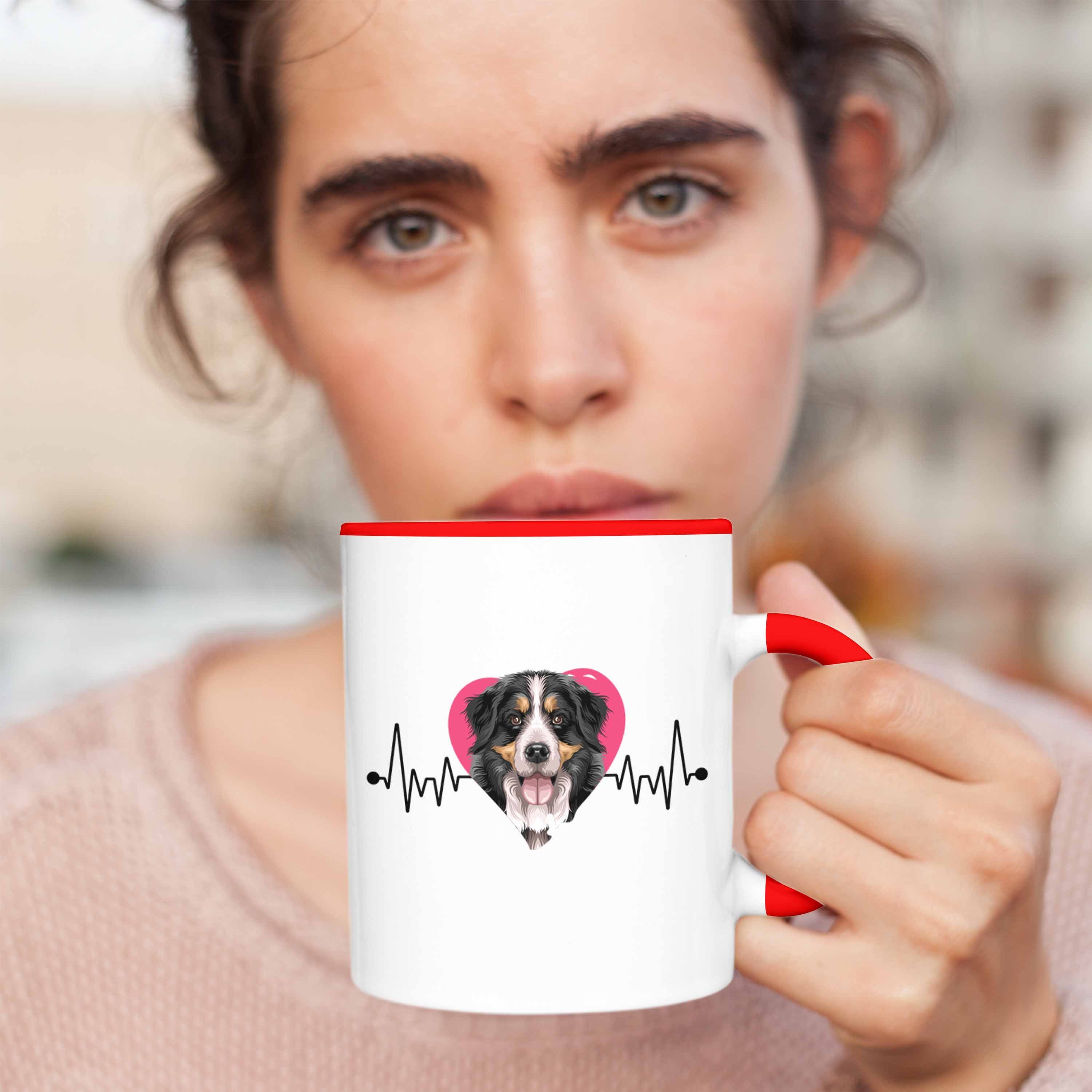 Her Rot Geschenkidee Geschenk Spruch Tasse Sennen Trendation Tasse Lustiger Besitzer Berner