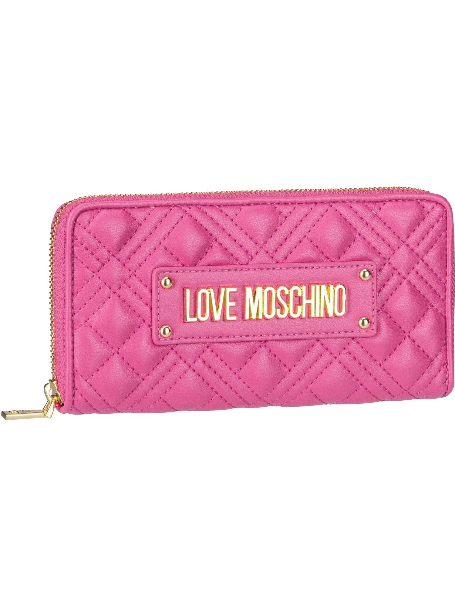 Wallet Quilted Kellnerbörse Fuchsia LOVE MOSCHINO 5600