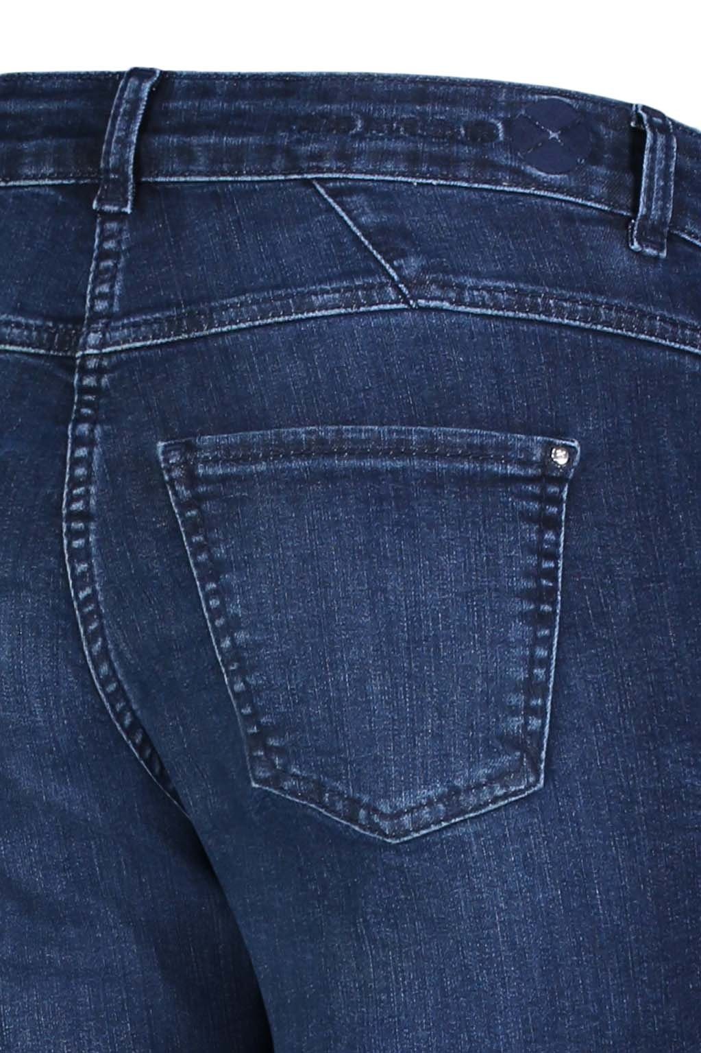 MAC Stretch-Jeans MAC DREAM CAPRI basic slight used blue 5434-90-0356 D651