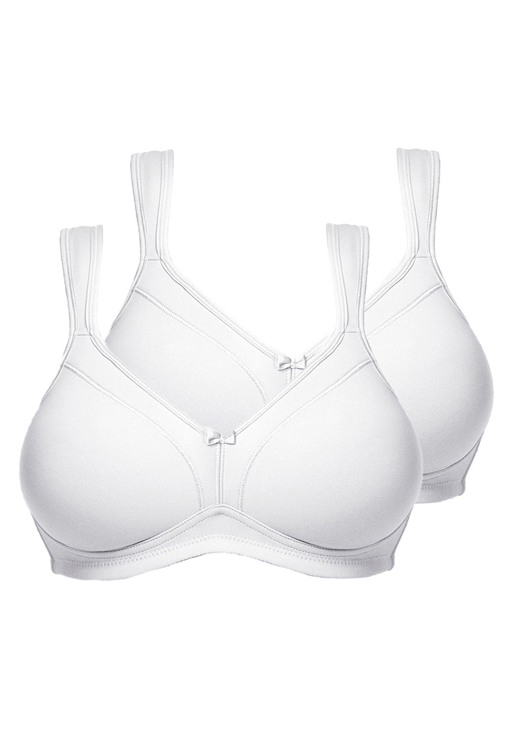 BHS Damen Push-Up Bralette – Nahtlos, Bügellos, V-Ausschnitt & Kreuzrücken – Super Bequem
