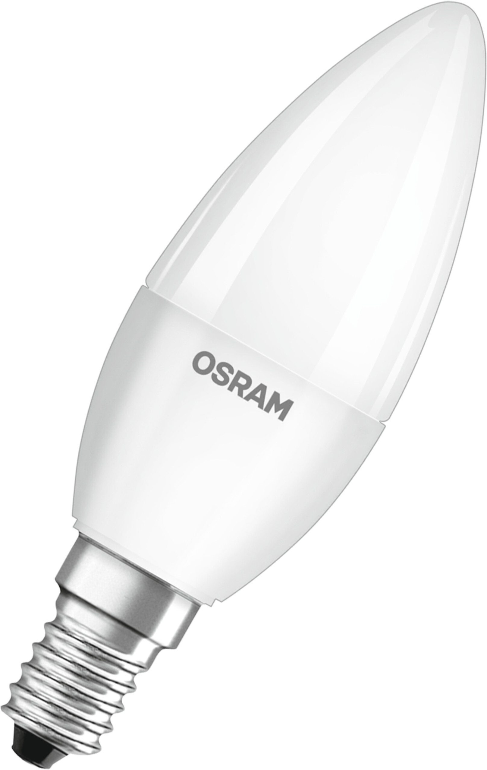 Osram LED-Leuchtmittel LED BASE Classic B40, Filament, E14, 5 St., Warmweiß