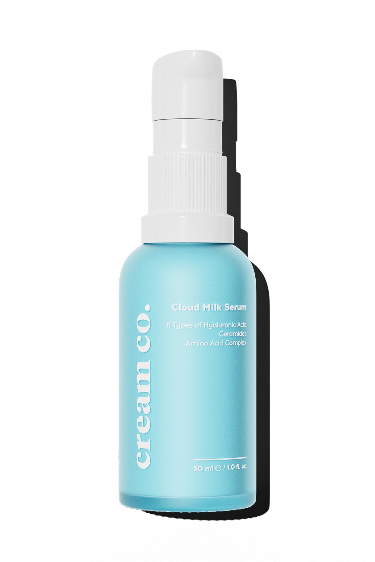 Gesichtsserum Cream Co. Cloud Milk 30ml Serum, Hyaluronsäure, für alle Hauttypen