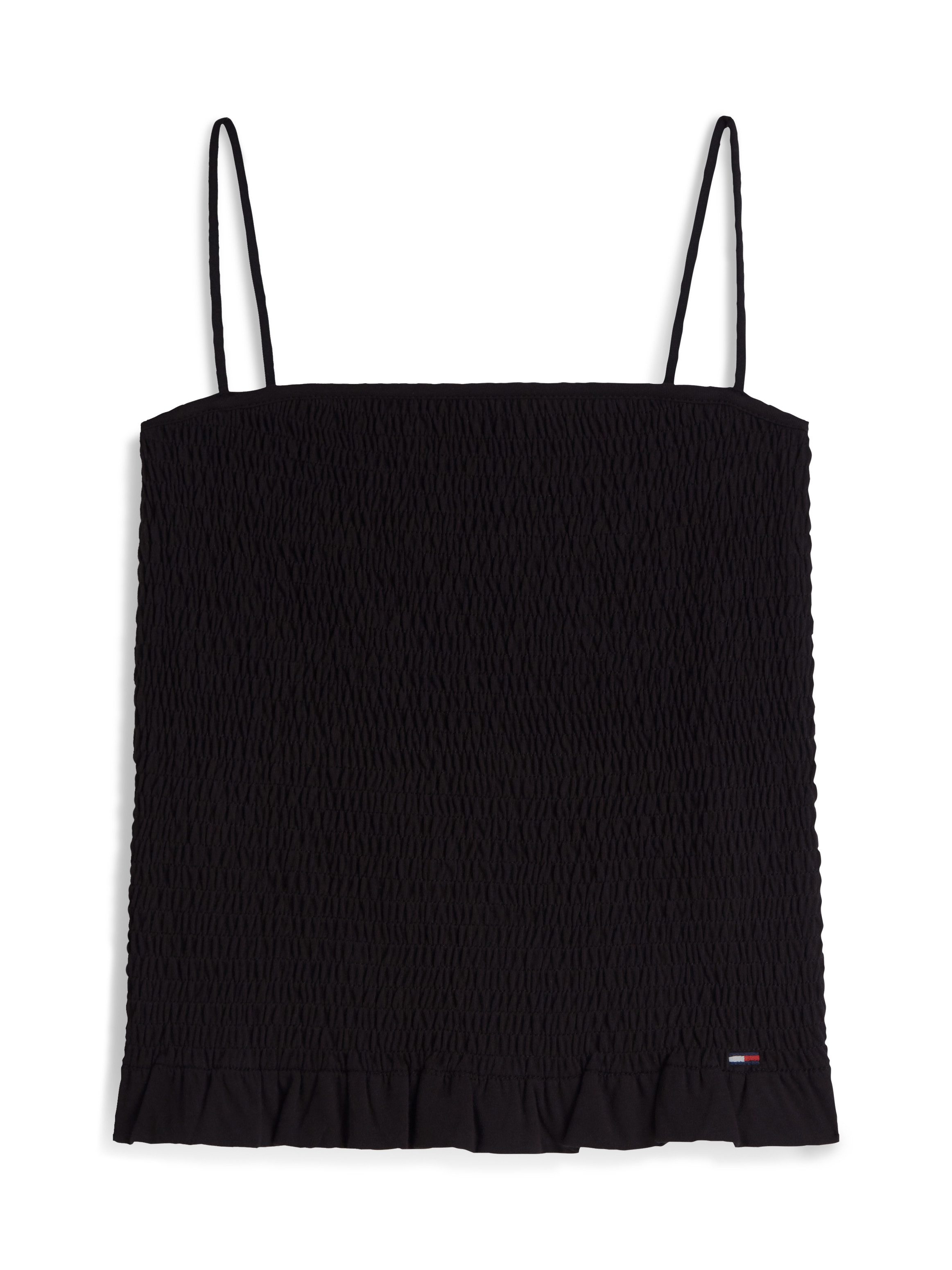 Tommy Jeans Smoktop TJW SLIM SMOCK STRAPPY TOP Baumwollmischung, slim fit – Bild 5 von 5