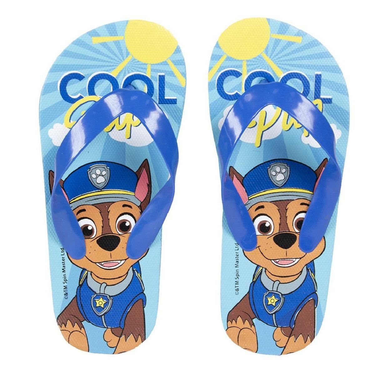 PAW PATROL Kinder Flip-Flops – Bequeme Sommer Сандалии für Strand & Freizeit Шлепанцы