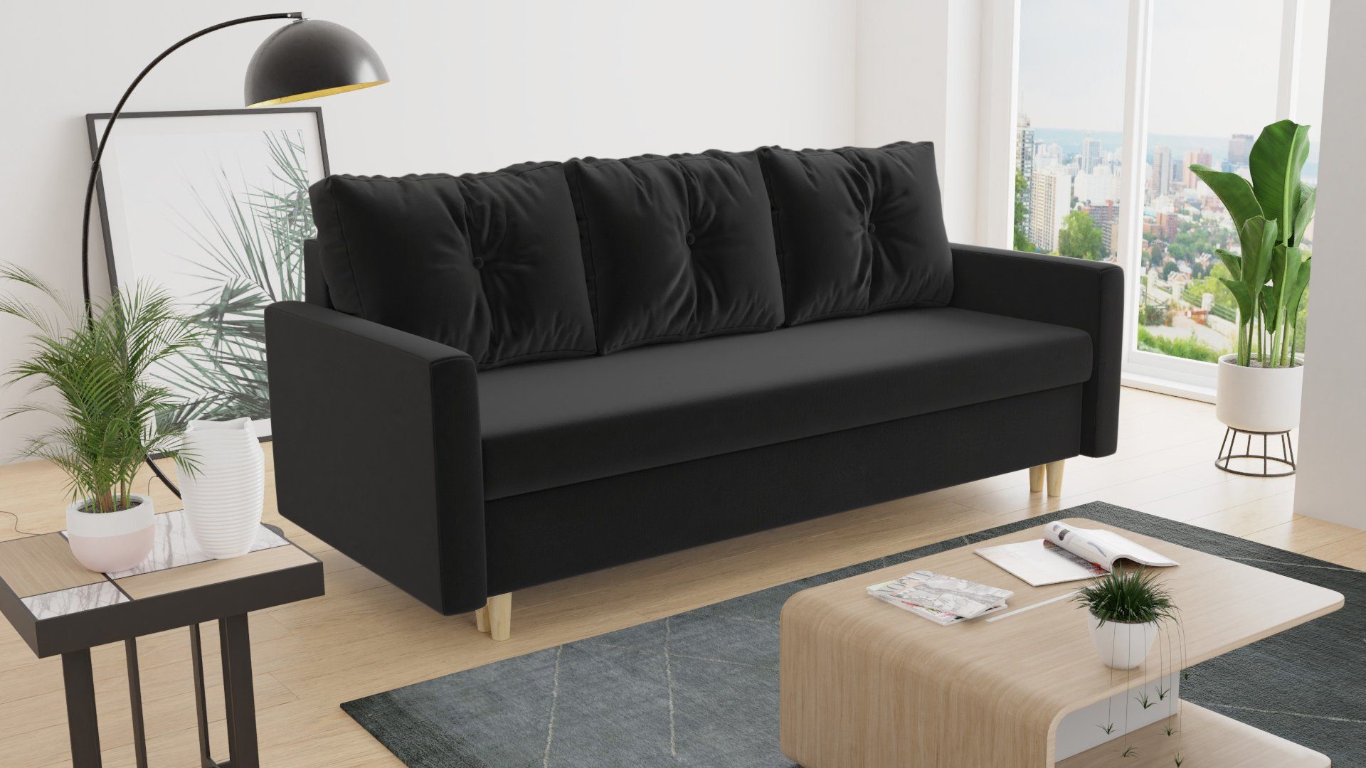 Sofnet Schlafsofa Rico, mit Schlaffunktion und günstig online kaufen