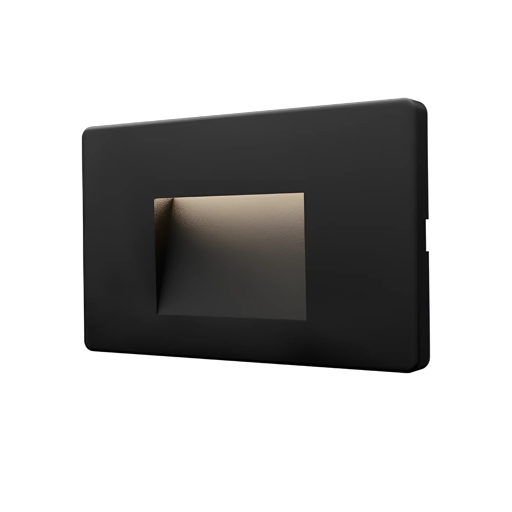 Braytron LED Außen-Wandleuchte LED Wandleuchte Außen 3W 240lm 3CCT IP65 eckig schwarz, LED fest integriert, Neutralweiß, Kaltweiß, Warmweiß, Energieeffizient, Wetterfest, 3 Lichtfarben (CCT)