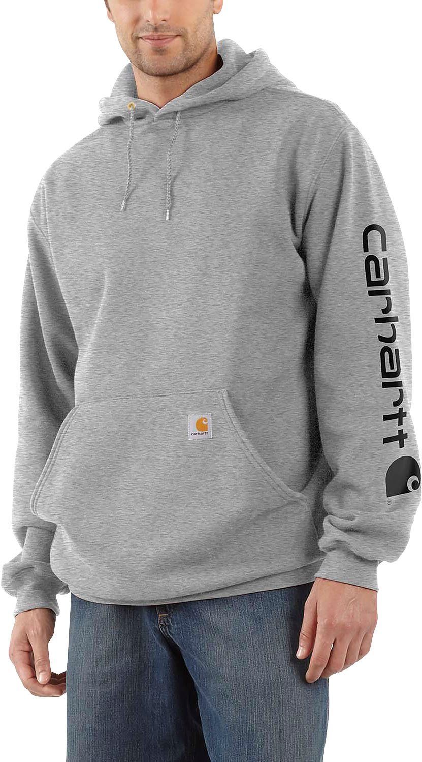 K288 Kapuzensweatshirt hellgrau Carhartt