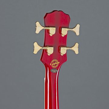 Epiphone Halbakustik-Bass, Allen Woody RumbleKat Wine Red, Allen Woody RumbleKat Wine Red - Rechtshänder Halbakustik-Bass