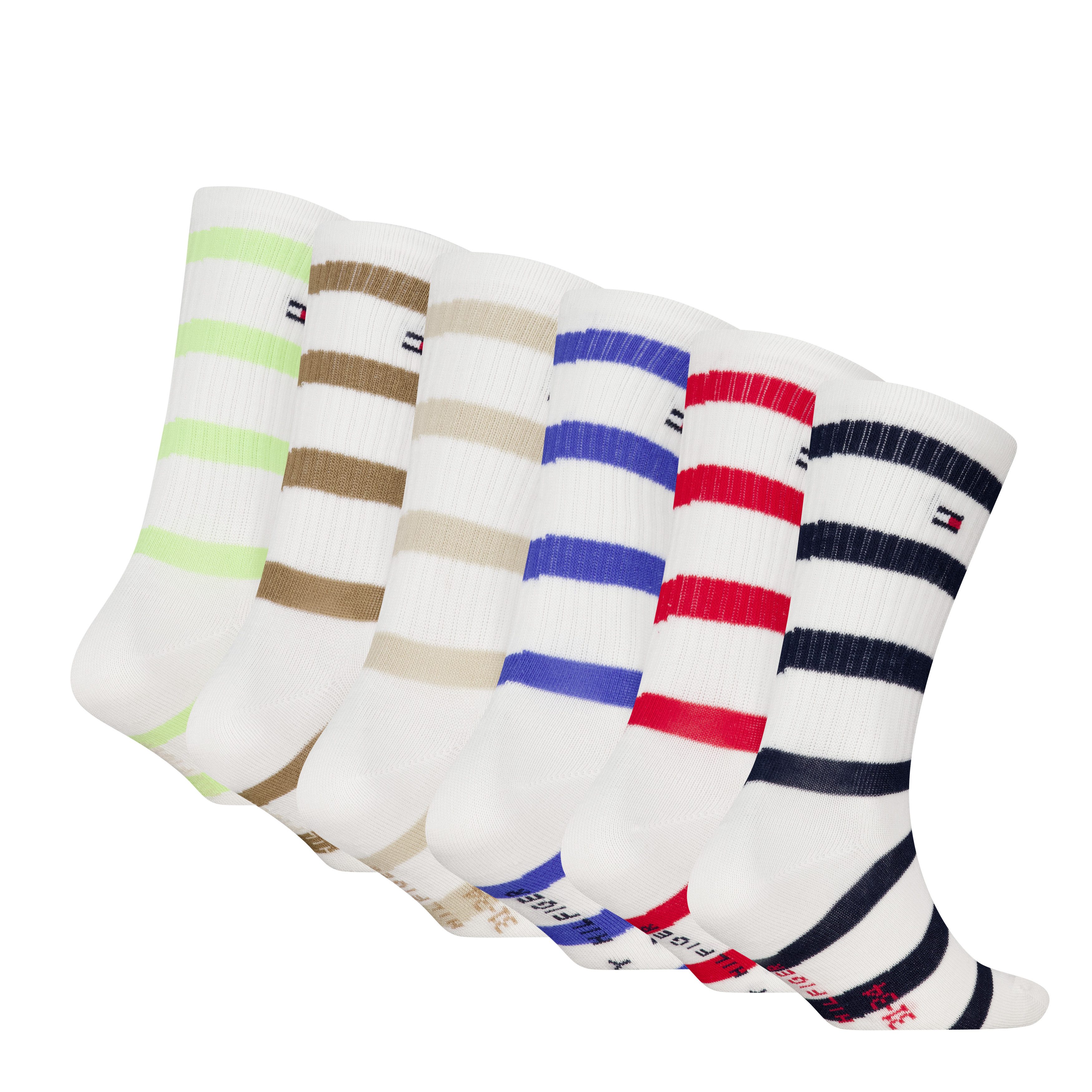 Tommy Hilfiger Socken TH KIDS SOCK 6P BRETON ECOM (6 Paar) – Bild 2 von 2