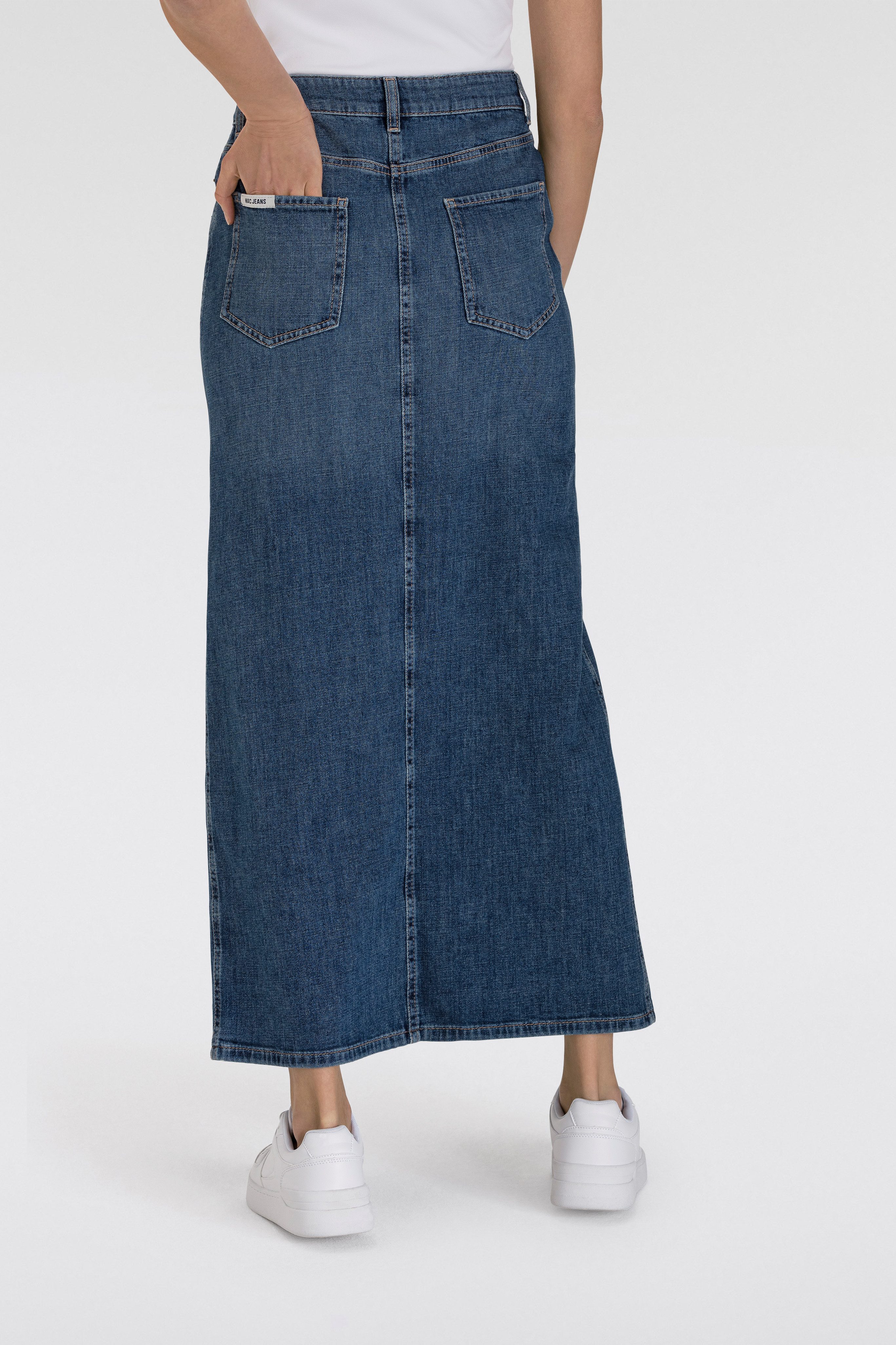 MAC Maxirock MAXI SKIRT im Five-Pocket Style günstig online kaufen