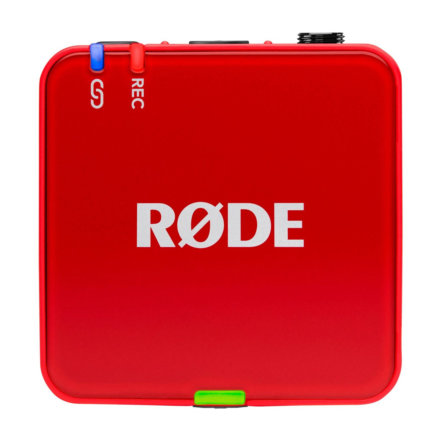 RØDE Rode Mikrofon-Funksystem Wireless GO Gen 3 Rot Digitales Aufnahmegerät (32 Bit Float Recording)