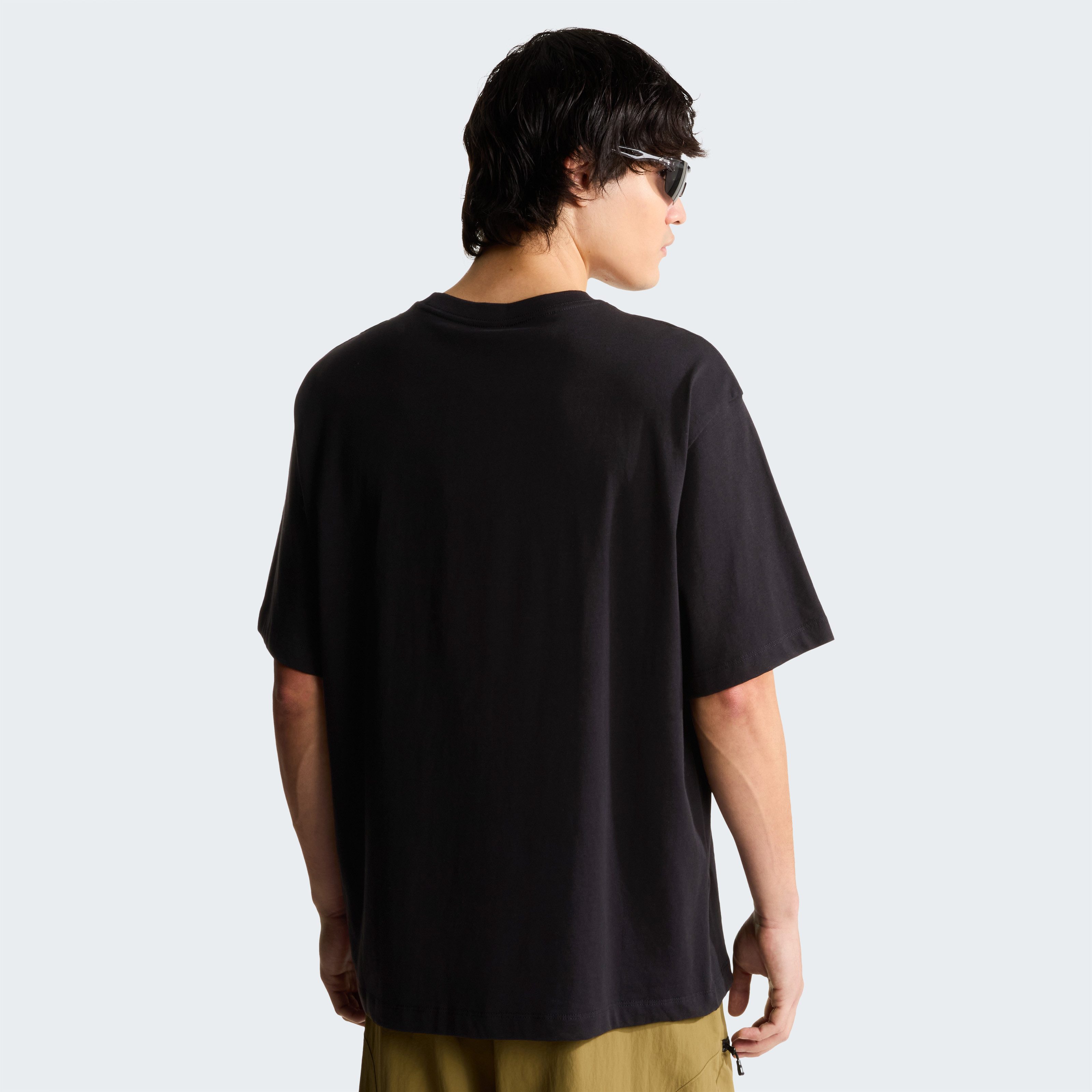 The North Face T-Shirt M TNF ESSENTIAL SIMPLE DOME OS SS TEE Kurzarmdesign, mit Rundhalsausschnitt, gerader Abschluss