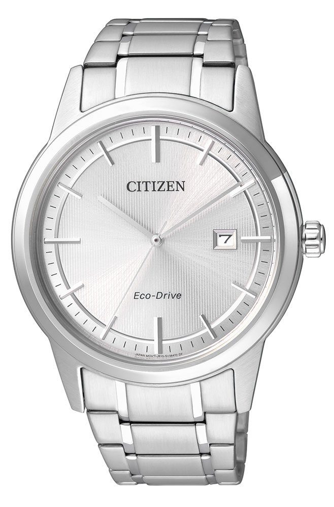 Analog Quarz Uhr AW1231-58A Citizen Edelstahl Citizen Solaruhr, mit Herren Armband