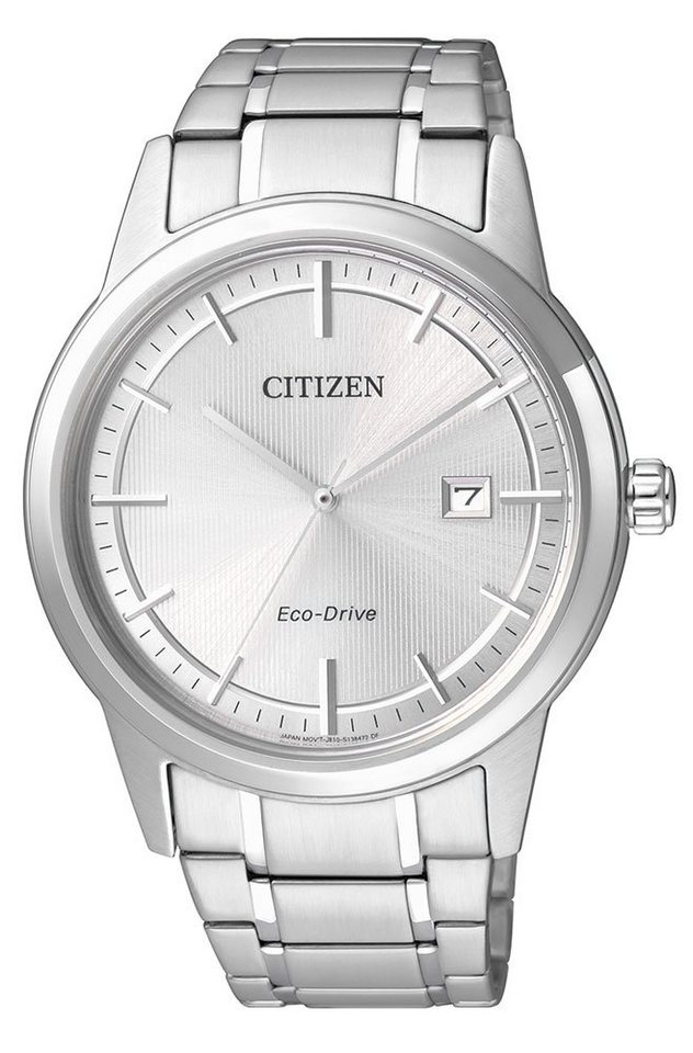 Citizen Solaruhr, Citizen Herren Analog Quarz Uhr mit Edelstahl Armband  AW1231-58A