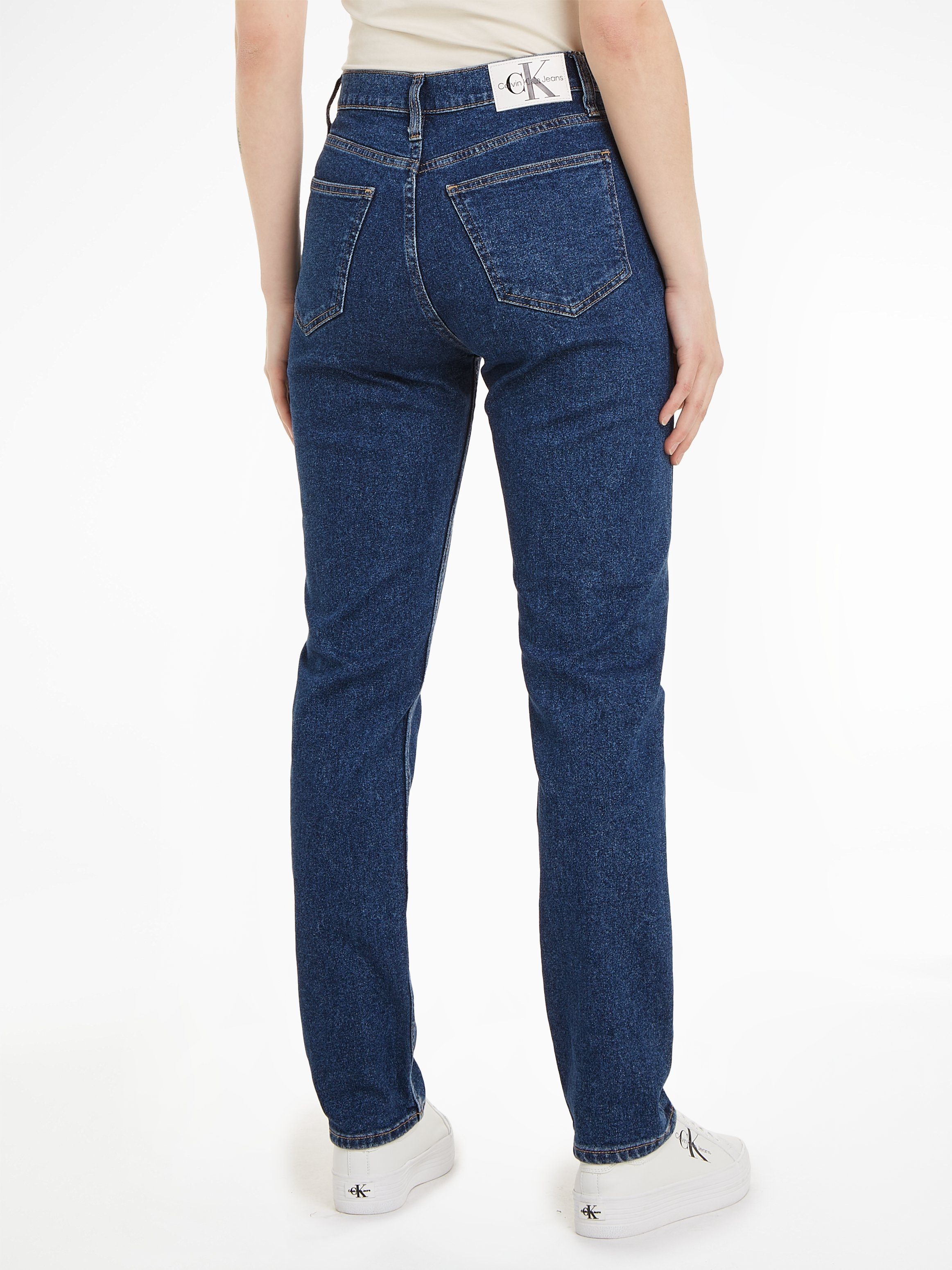 Calvin Klein Jeans Straight-Jeans AUTHENTIC SLIM STRAIGHT im 5-Pocket-Style günstig online kaufen