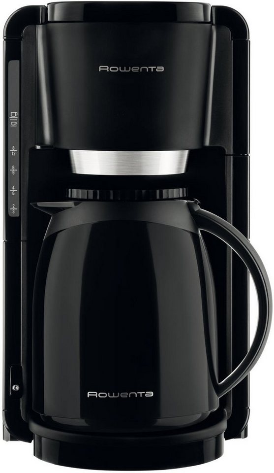 Filterkaffeemaschine für Befüllung/ abnehmbarer Rowenta Kaffeekanne, Filterhalter eine CT3808 leichte 1,25l Reinigung Schwenkbarer Adagio, und