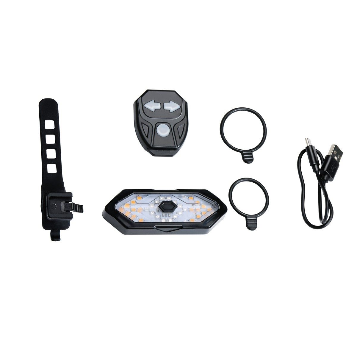 Dunlop Fahrradbeleuchtung Dunlop Rücklicht Fahrrad USB-C