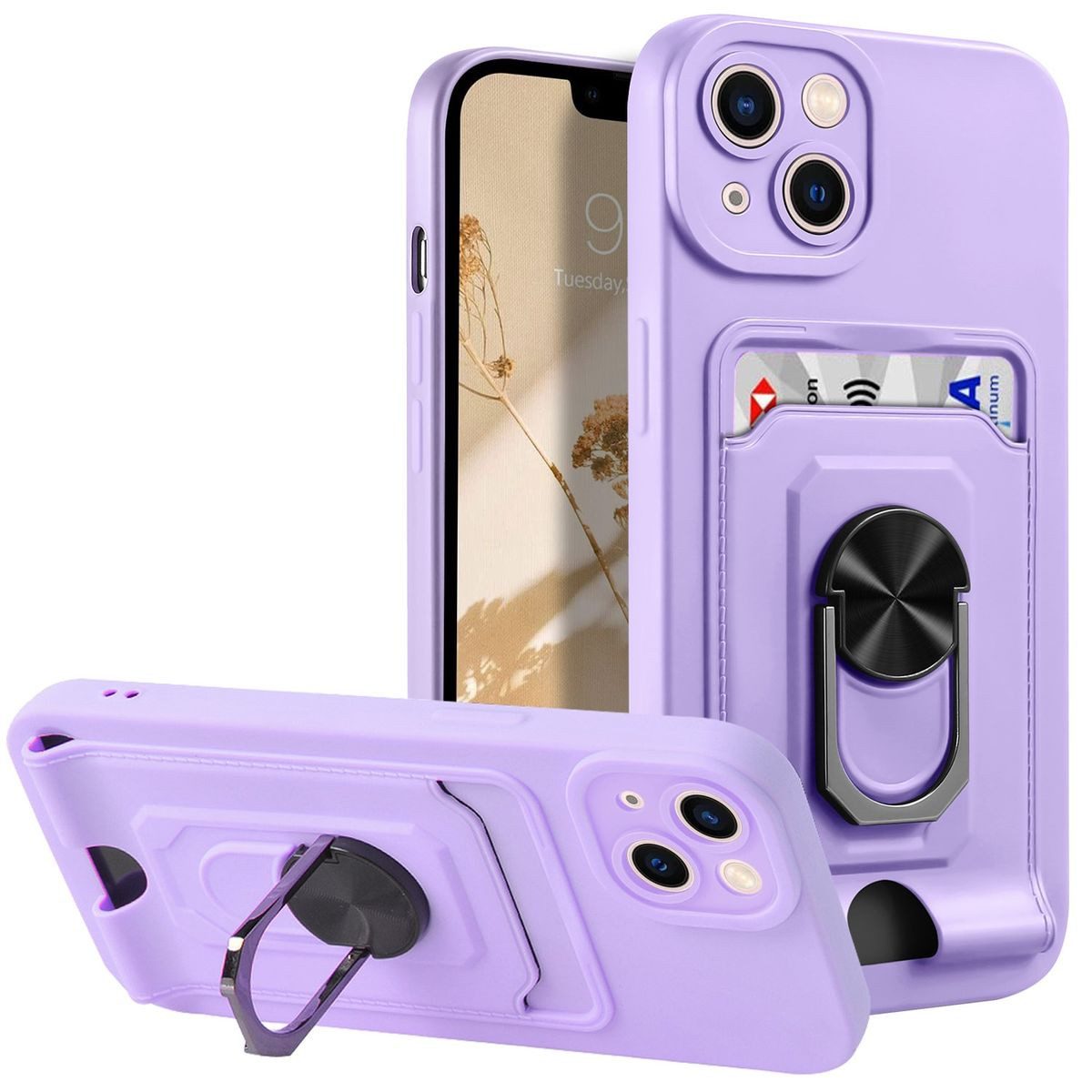 König Design Handyhülle Apple iPhone 14, Schutzhülle Case Cover Backcover Etuis Bumper