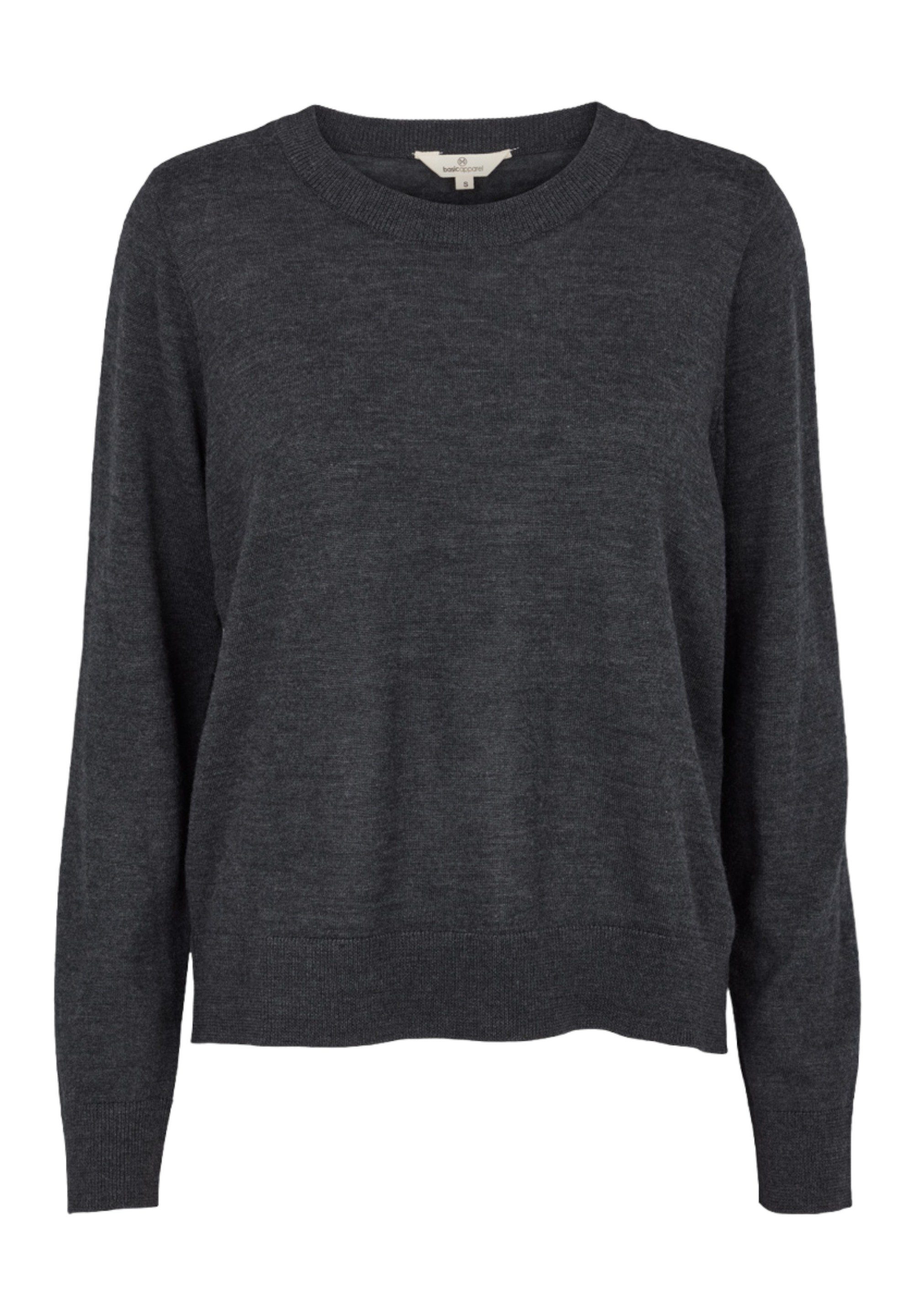 Grey Dark Danish Strickpullover design Mel. Vera apparel basic