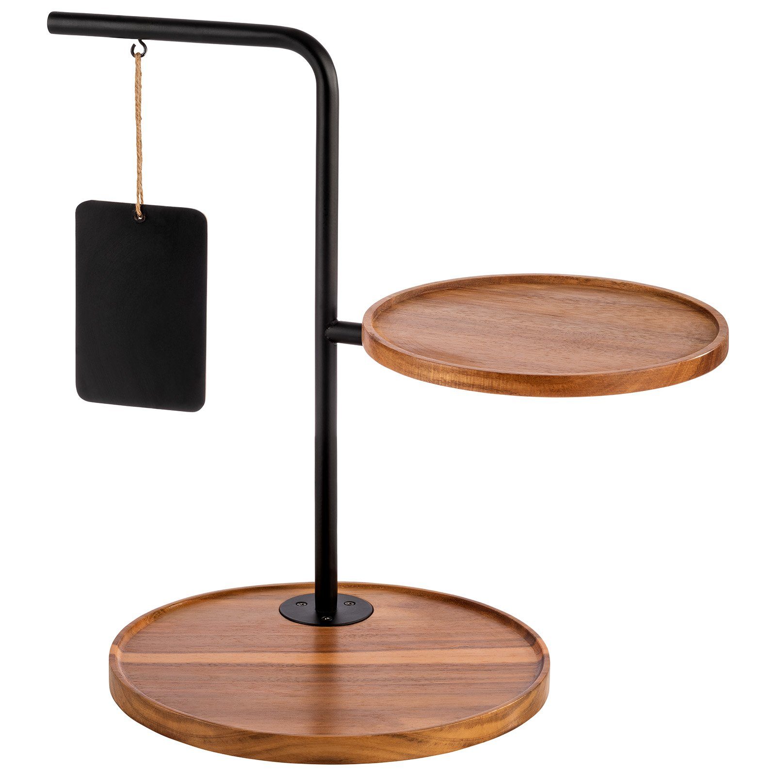 APS Etagere IRON, Holzwerkstoff, Metall, (Set, 5-tlg), 2-stufig, vielfältige Präsentationsmöglichkeiten