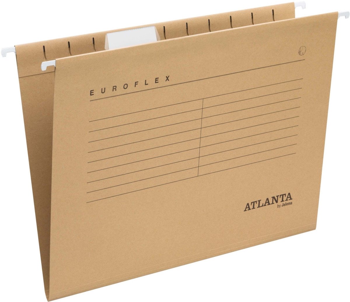 Thumbnail - Atlanta Hefter Hängemappe Euroflex Foolscap (nicht A4) braun