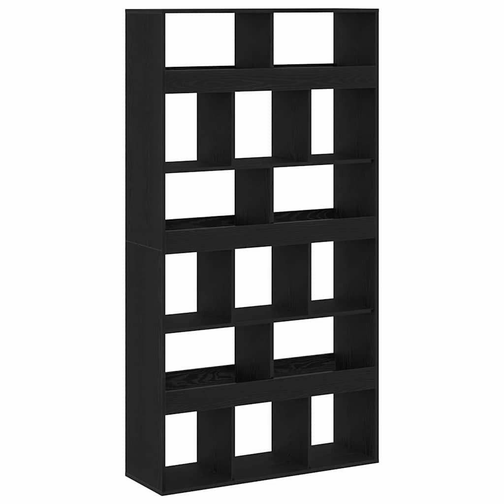 vidaXL Bücherregal Regal 2 pcs Schwarze günstig online kaufen