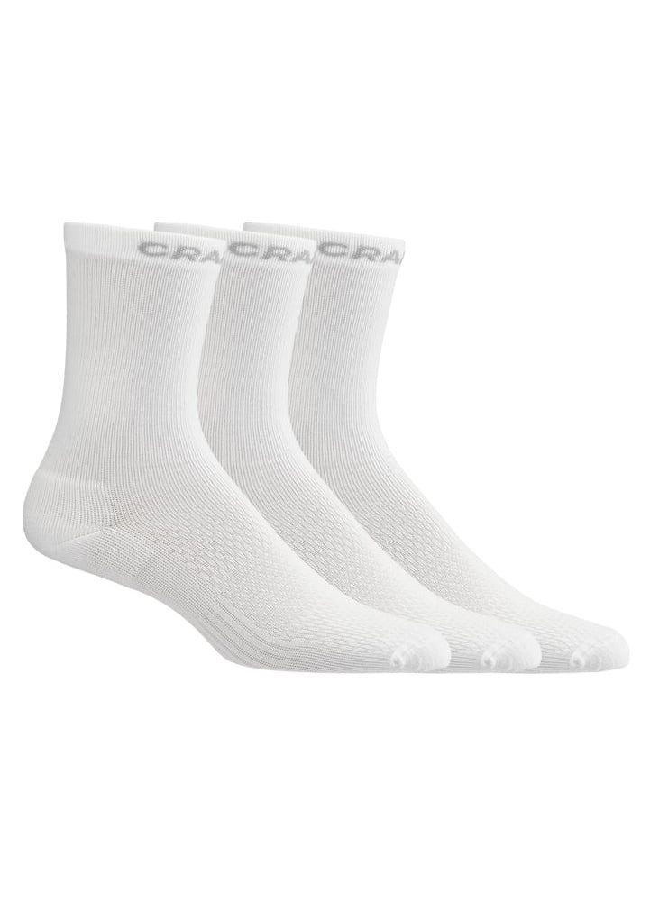 Craft Sportsocken Core Dry High (feuchtigkeitstransport) weiss - 3 Paar