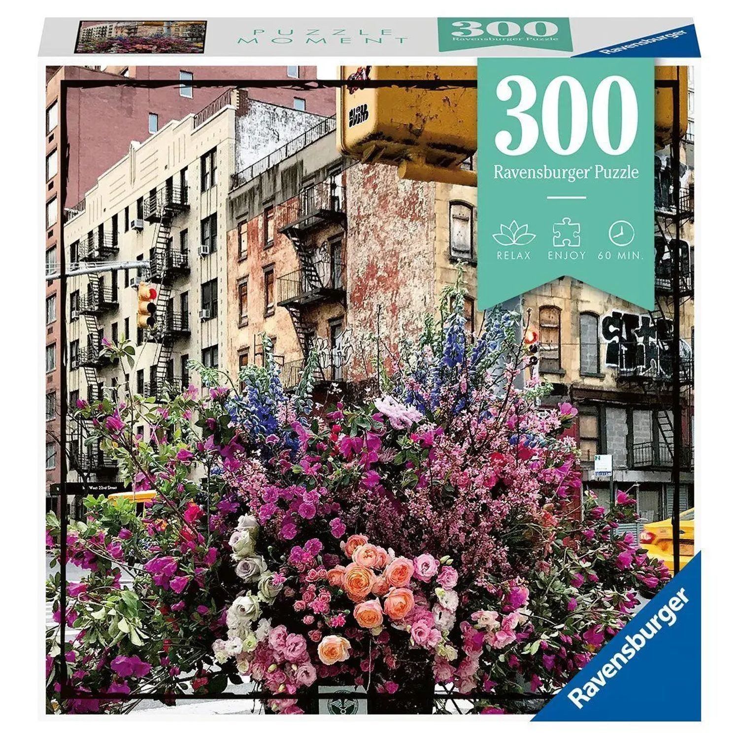 Ravensburger Puzzle Ravensburger Puzzle Moment 12964 Flowers in New York - 300 Teile..., 300 Puzzleteile