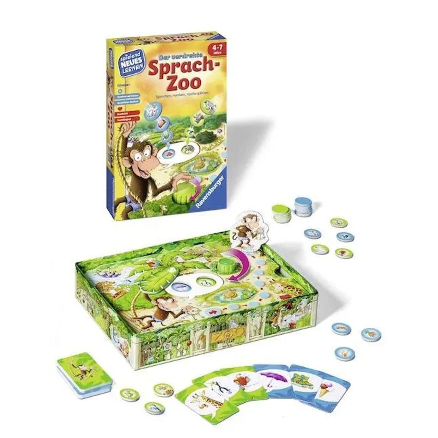 Ravensburger Spiel Der verdrehte Sprach-Zoo